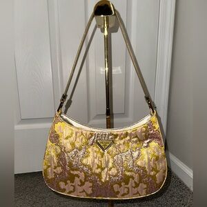 Prada Broccato Cleo Bag